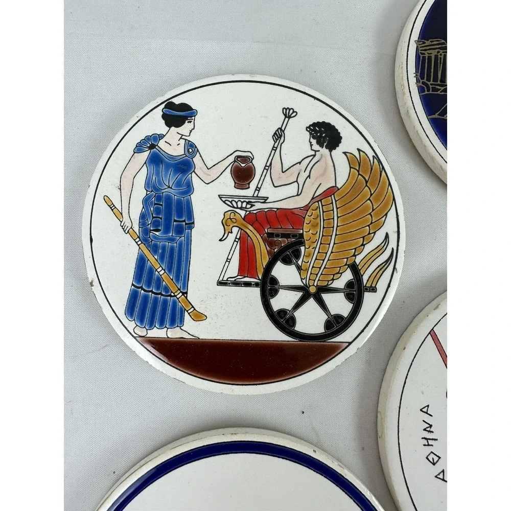 Pandora Greek Coasters 3.5